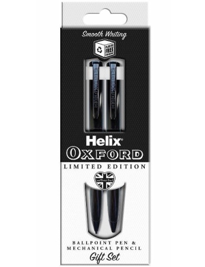 Oxford LE Mechanical Pen & Pencil Gift Set - Black Ink